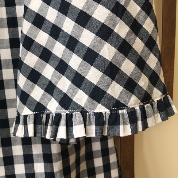 Super Cute Navy Gingham Dress by Duffield Lane - Picture 2 of 6